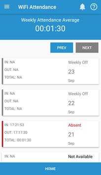 WiFi Attendance скриншот 4