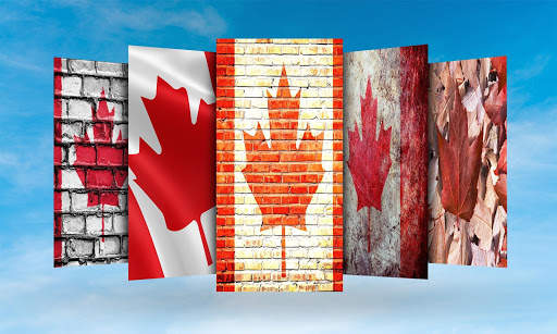 Canada Flag Wallpaper screenshot 2