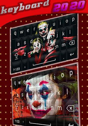 keyboard theme for joker fans screenshot 2