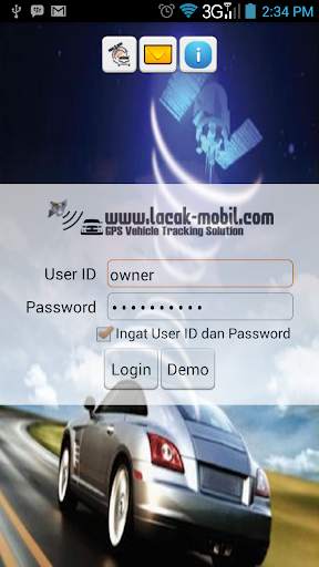 lacak-mobil (GPS Tracker) screenshot 1