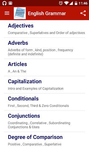 English Grammar Master screenshot 1