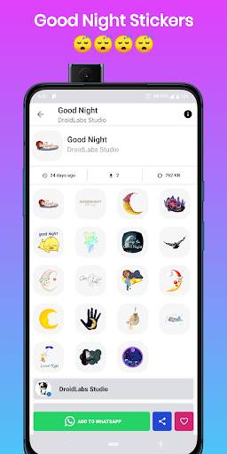 Animated Stickers for WhatsApp - WAStickerApps screenshot 4