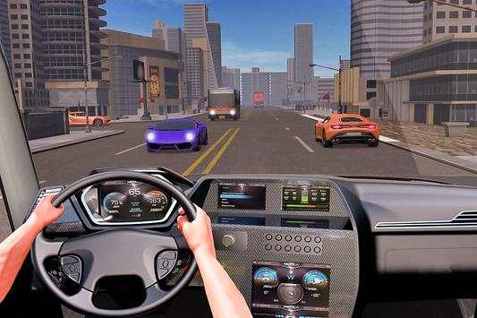 Game 3D Bus Nyata: Game Bus 2019 screenshot 2