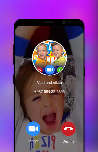 Video call for vlad and nik prank screenshot 2