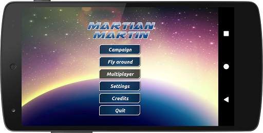 Martian Martin Space Simulation Shooter Game screenshot 2