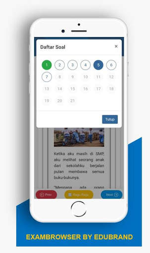 Exam Browser Edubrand screenshot 2