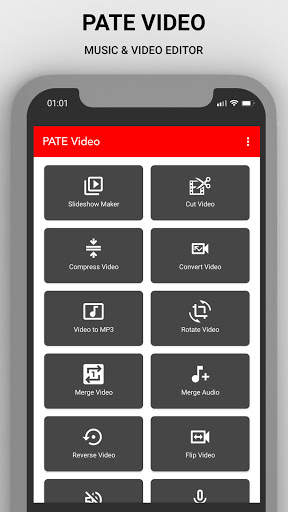 PATE Video - Music & Video Editor screenshot 1