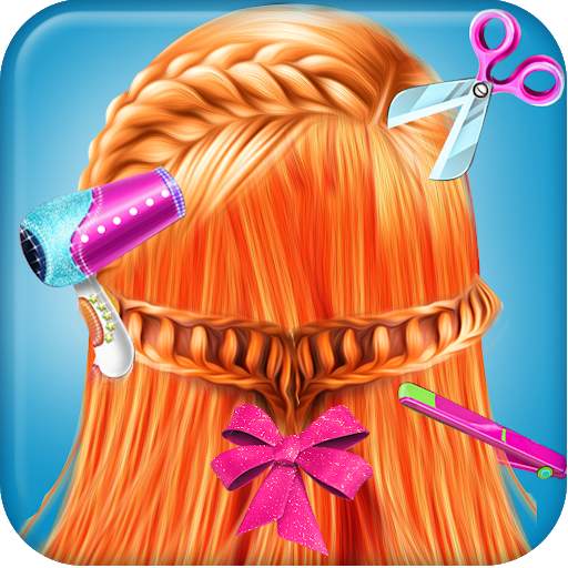 Fairy Fashion Braided Hairstyles games for girls screenshot 2