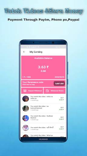 My Status - Watch Videos &Earn money screenshot 8