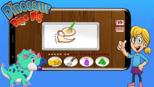 Digging Games Dinosaurs Bones screenshot 5