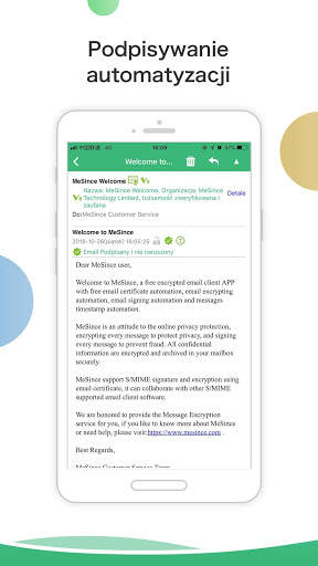 MeSign - Szyfrowany klient email screenshot 2