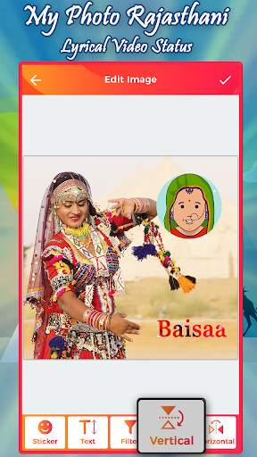 My Photo Rajasthani Lyrical Video Status screenshot 5