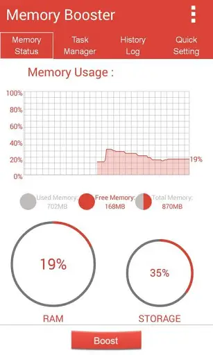 Memory booster   Ram Cleaner screenshot 1