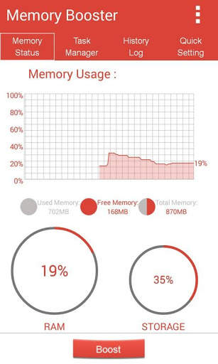 Memory booster   Ram Cleaner screenshot 1