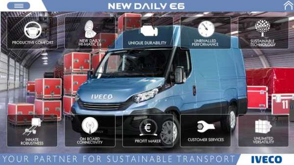 IVECO NEW DAILY E6 phones screenshot 3