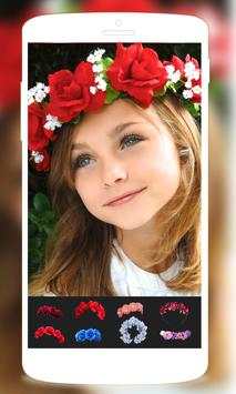 Flower Crown Hairstyles Makeup screenshot 3