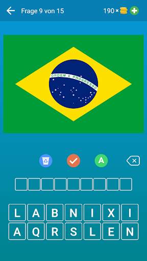 Flaggen der Welt und Wappen: Erraten Sie das Land screenshot 1