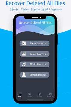 Recover deleted Photos~Restore files and videos screenshot 1