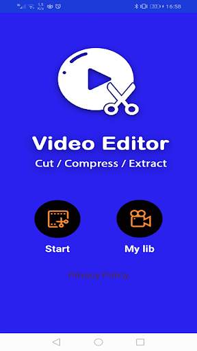 new 2020 video:edit /cut/ compress/and extract app 1 تصوير الشاشة