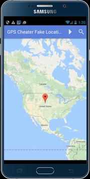 GPS cheater - Fake Location screenshot 4