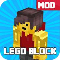 Lego Block mod for MCPE logo