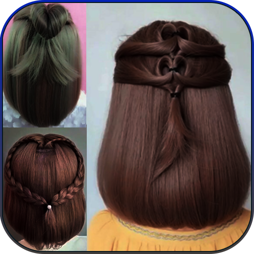 Short Hairstyles - Video Step By Step Offline आइकन