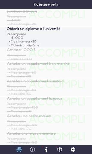 Simulateur de vie screenshot 2