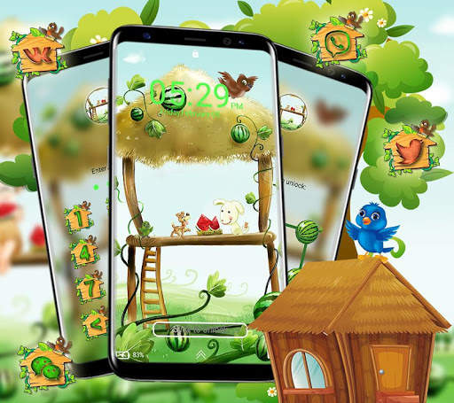Cartoon Watermelon Theme screenshot 4