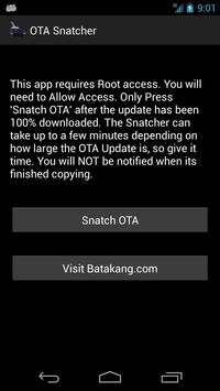 OTA Snatcher скриншот 1