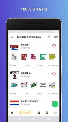 Stickers Paraguay para Chatear screenshot 3