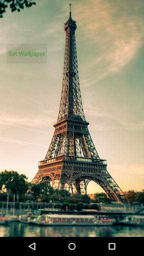 Eiffel tower wallpaper 3d - Paris wallpaper screenshot 1