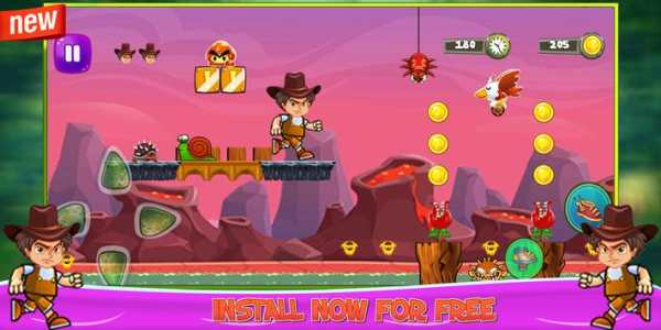 Sboy's World - Super Adventure- Jungle Island Game screenshot 5