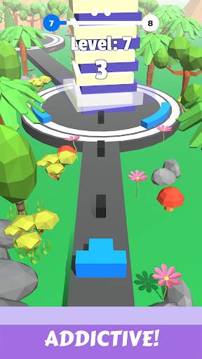 Stacky Tower Breaker: Fire Shooting Stack Ball 3D screenshot 1