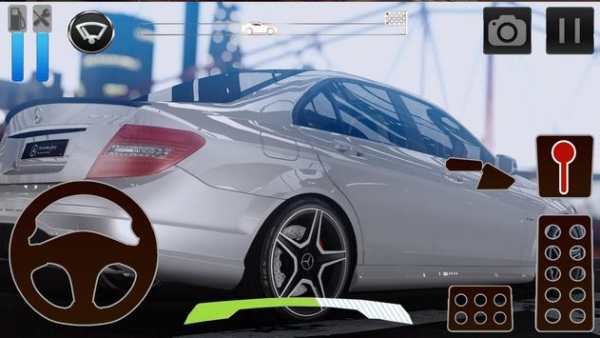 Car Driving Simulator Mercedes screenshot 2