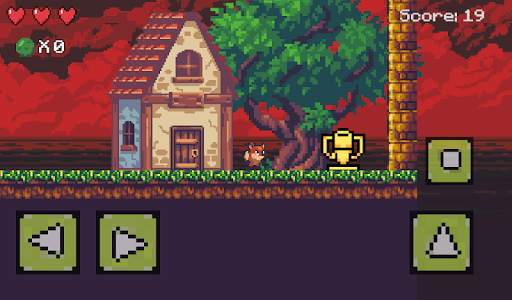 Fantasy Fox - 2D Pixel Platform, retro game screenshot 13