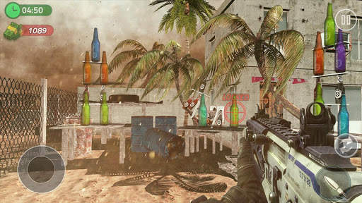 Real Bottle Shooting: Expert Gun Shoot Free game screenshot 2