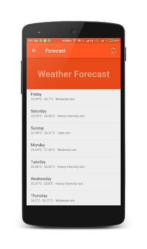 Weather скриншот 2
