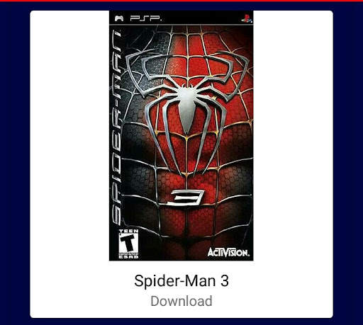 PSP Games Download screenshot 6