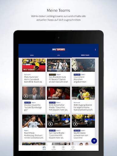 Sky Sport – Fußball Bundesliga News & mehr screenshot 13