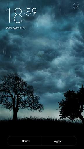 Live Storm Free Wallpaper screenshot 1