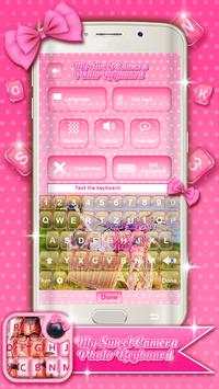 My Sweet Selfie Photo Keyboard screenshot 3