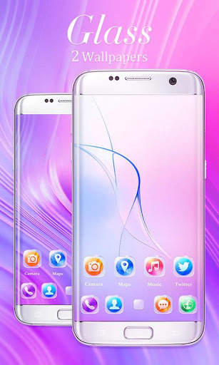 Glass Go Launcher Theme screenshot 1