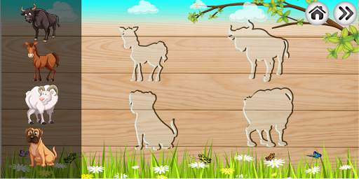 Animals puzzle games for kids screenshot 5