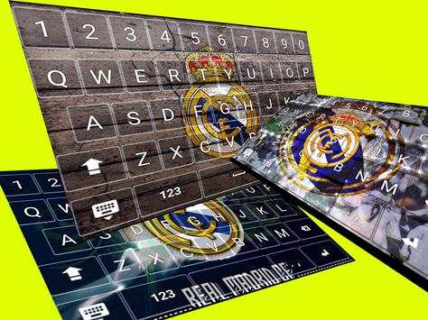 Real madrid keyboard themes screenshot 1