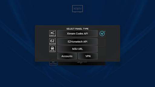 XCIPTV PLAYER 4 تصوير الشاشة