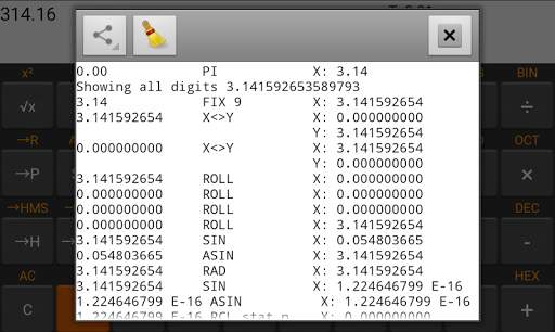 RpnCalc - Rpn Calculator скриншот 4