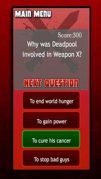 Fan Trivia: Deadpool Edition screenshot 4