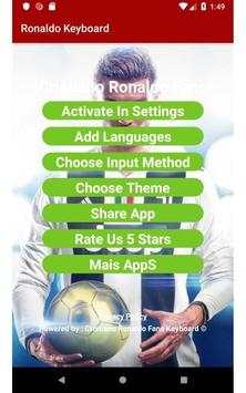 Cristiano Ronaldo Keyboard screenshot 3