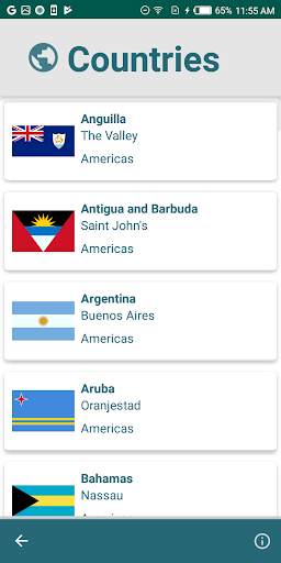 CountryPedia screenshot 2