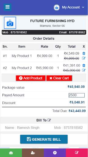 Easy Billing Software screenshot 3